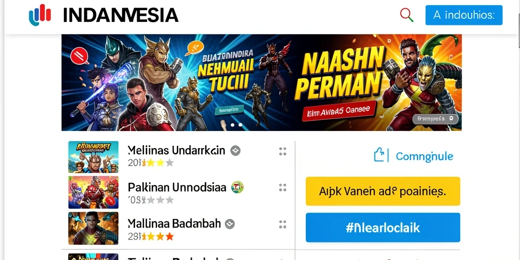 Pengalaman bermain yang seru dengan banyak pilihan permainan.