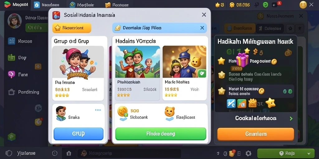 Pengalaman multiplayer yang menyenangkan.