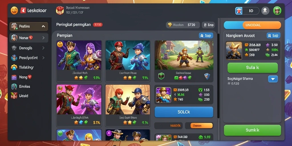 Sistem reward yang menguntungkan dan memotivasi pemain.