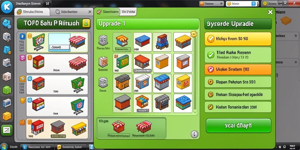 Screenshot menunjukkan level yang indah dan penuh tantangan.